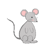 Мышь Крыса Sticker
