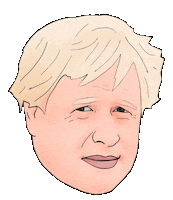 Boris Johnson Sticker by heyhunsitsnicole
