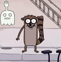 Regular Show Mordecai And Rigby GIF