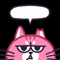 cibithecat speechless pink cat cibi cibi the cat GIF