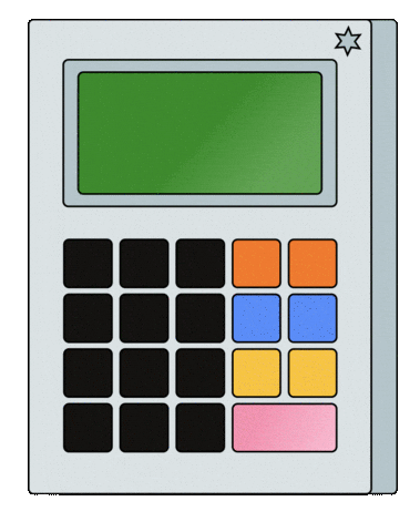 School Numbers Sticker
