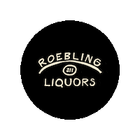 Cheers Drinking Sticker by Roebling Liquors
