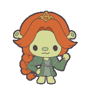 Flex Chibi Sticker