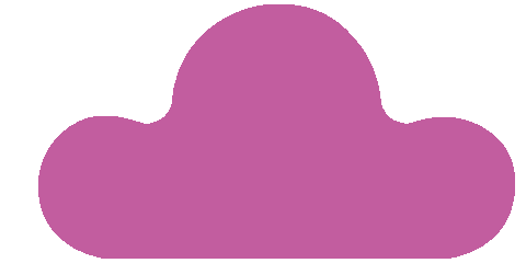 MeuNominho giphyupload colorido roxo nuvem Sticker