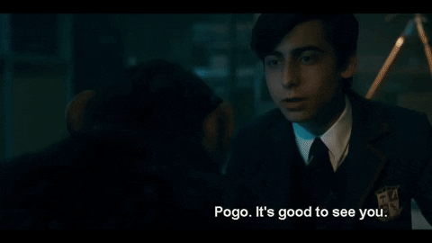MCMinnow giphyupload umbrella academy s2e2 number five GIF