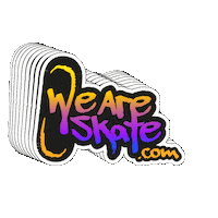weareskate skate skateboard skateboarding skater Sticker