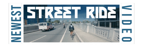 Streetride Sticker by DWEBGEEK