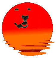 Dog Glow Sticker by Josh Rigling