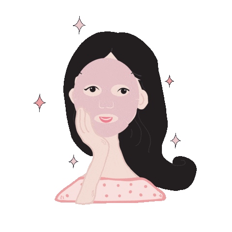 Mask Skincare Sticker by thelusterlab