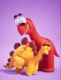 Dog Loving GIF by Claynosaurz