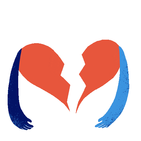 Heart To Heart Hearts Sticker by Novo Nordisk