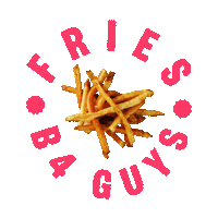 hellobistro fries french fries fries before guys hello bistro Sticker