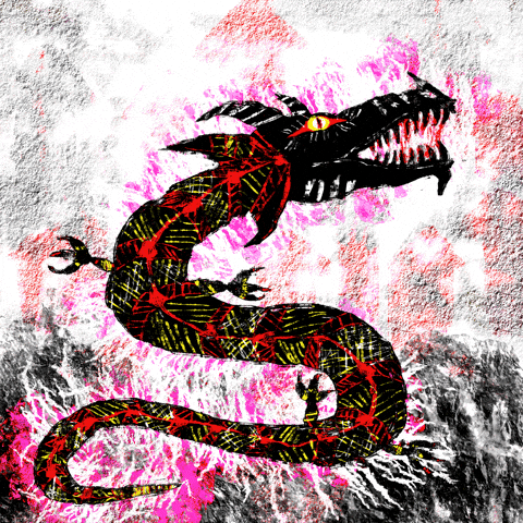 ExWhyZed_Degen animation loop glitch crypto GIF