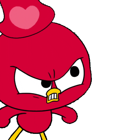 Angry Come On Sticker