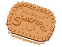 Girl Scout Cookies Eating Sticker by GirlScoutsWW