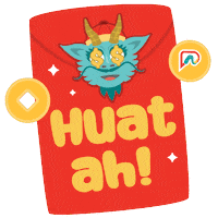 Happy New Year Fortune Sticker by Passionationco