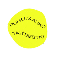 Taide Sticker by Amos Rex