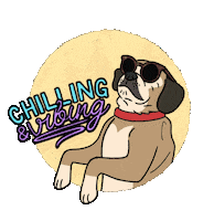 Happy Dog Sticker