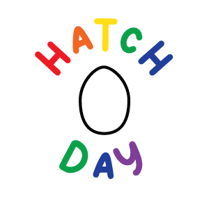 DeerRunFarmMD eggs chickens chicks hatching Sticker