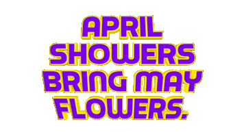 Happy April Sticker by OpticalArtInc.
