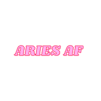 cosmicrx astrology cosmic baddie aries Sticker