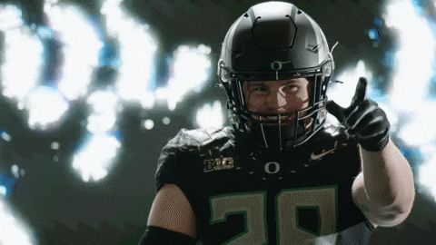Oregon Football GIF by GoDucks