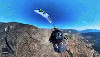 Paraglider Avoids Death After Parachute Failure