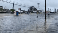 Jersey Shore Flooded by Tropical Storm Fay