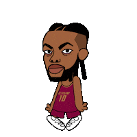 Cleveland Cavaliers Knockout Sticker