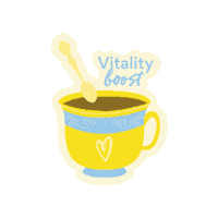 Tea Cup Sticker by Padam Bienestar