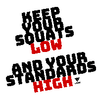 Gym Squats Sticker by Level Singapore