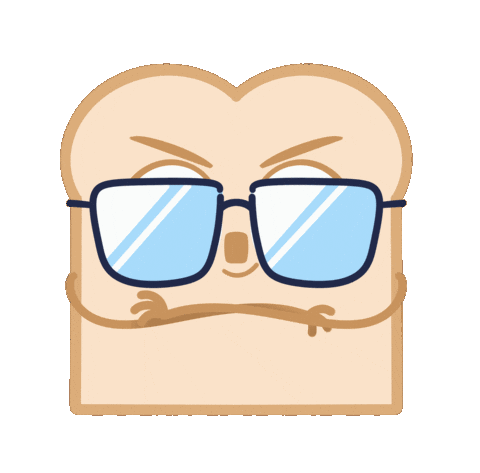 Glasses Inspect Sticker by gossekidd