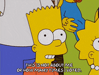 waving homer simpson GIF