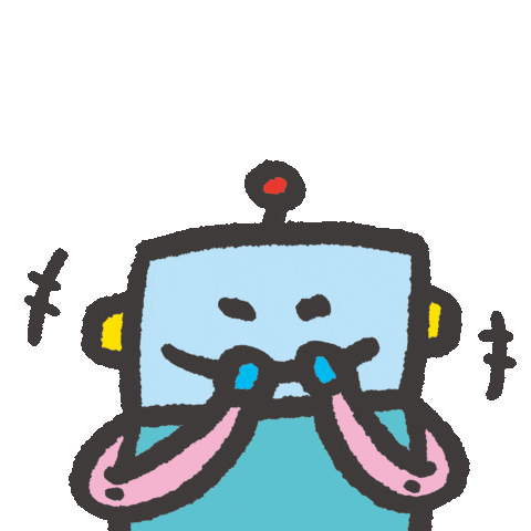 Robot Smile Sticker