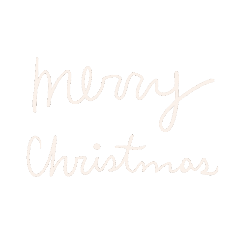 Merry Christmas Art Sticker