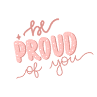 Proud Sticker by Sy Produce - Lettering