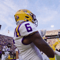 College Football Dancing GIF by LSU Tigers