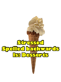 Stressed Ice Cream Sticker by Global Tara Entertainment