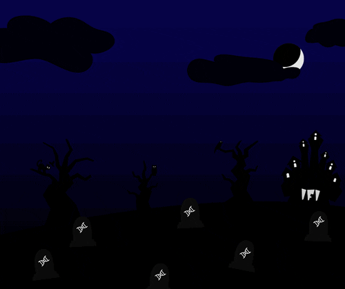 juliocgs giphyupload spooky graveyard GIF