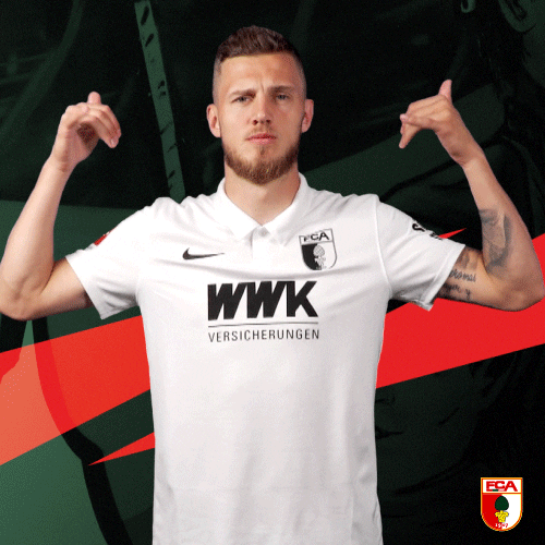 Football Yes GIF by FC Augsburg 1907