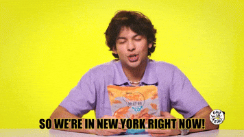 We're In New York Right Now
