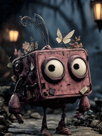 Cute Robot GIF
