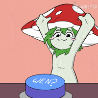 Question Mushroom GIF by Danketsu - Bobo and Shroomy