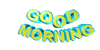 good morning text Sticker