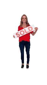 Jenstanbroughrealestate real estate sold kicking jen stanbrough Sticker