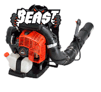 Chain Saw Bear Sticker by ECHO Depend On It