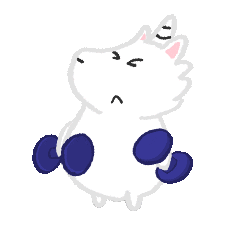 Gym Cu Sticker by Creative Unicorn