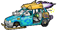Mad Max Art Sticker