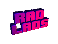 Animated Text Rad Lads Sticker by Chris