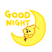 Sleepy Good Night Sticker by DINOSALLY